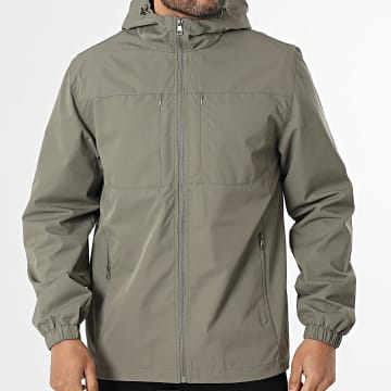 Classic Series - Jass Hoodie Met Ritssluiting P59 Kaki Groen