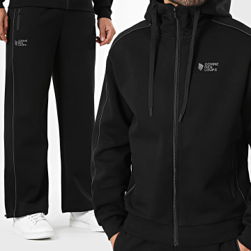 Comme Des Loups - Completo Di Tuta Stark Nero Grigio Antracite