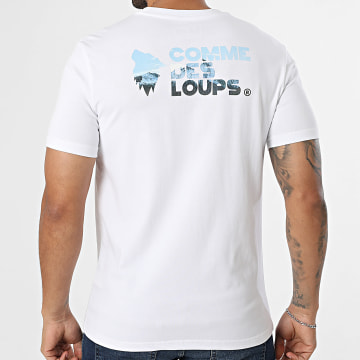 Comme Des Loups - T-Shirt Pic Branco