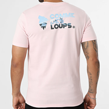 Comme Des Loups - T-Shirt Pic Rosa