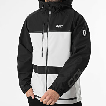 Comme Des Loups - Coupe-Vent Supreme Gris Noir Réfléchissant