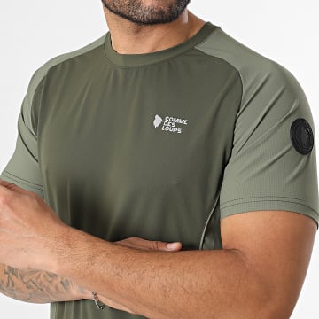Comme Des Loups - T-Shirt Game Verde Caqui