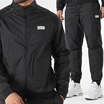 EA7 Emporio Armani - Conjunto de chándal 7M001382-AF21521 Negro