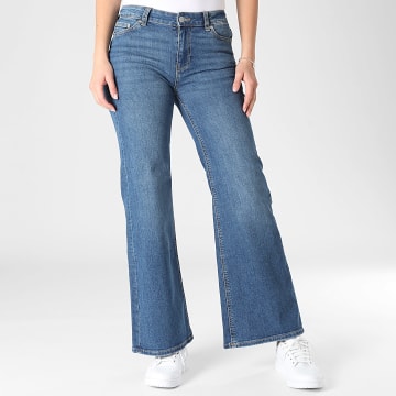 Jack And Jones - Calça jean Flare Feminina JJXX Rome Azul Escuro
