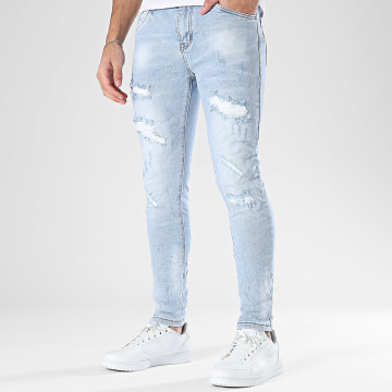 MTX - Jeans Skinny 121 Blau Waschung