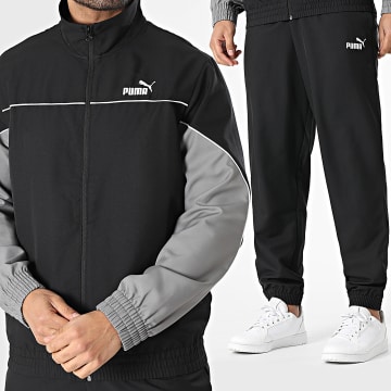 Puma - Co-ord Set Woven Colorblock 691772 Zwart