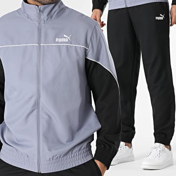 Puma - Co-ord Set Woven Colorblock 691772 Grijs Zwart