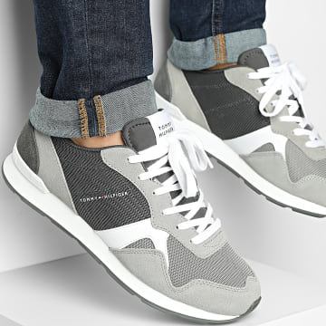 Tommy Hilfiger - Zapatillas Runner Icon Mix 5679 Universal Grey