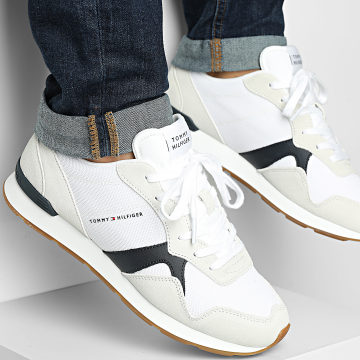 Tommy Hilfiger - Baskets Runner Icon Mix 5679 White