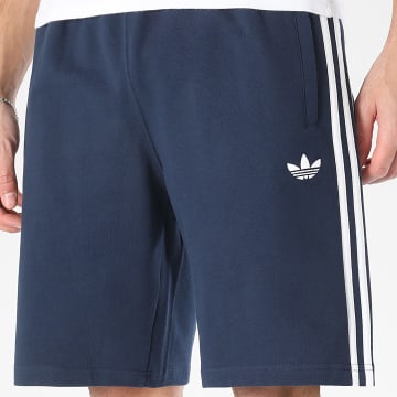 Adidas Originals - Short Jogging A Bandes 3 Stripes KE3565 Bleu Marine