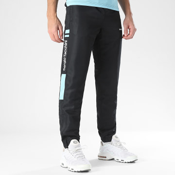 Sergio Tacchini - Pantalon Jogging Termoli 41559 Noir Bleu Clair