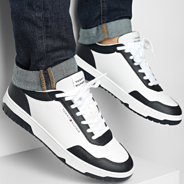 Tommy Hilfiger - Baskets Core Lite Leather Block 5713 Desert Sky