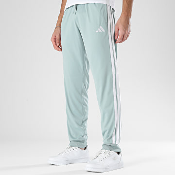 Adidas Sportswear - Pantalon Jogging A Bandes 3 Stripes KC1371 Vert Clair Blanc