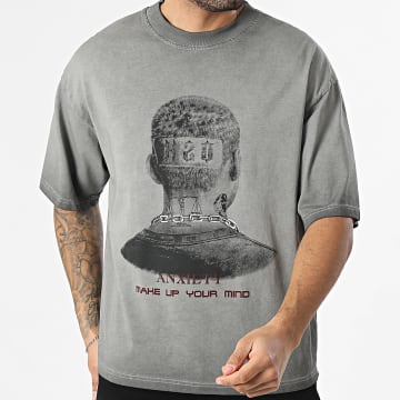 Uniplay - Tee Shirt Oversize 123 Gris