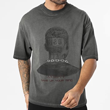 Uniplay - T-Shirts Oversize 123 Cinzento Antracite