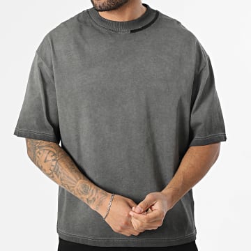 Uniplay - Tee Shirt Oversize 125 Gris Anthracite