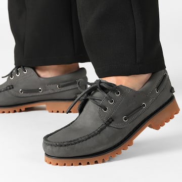 Timberland - Zapatillas Authentic Boat A2PDQ Nubuck Gris Oscuro