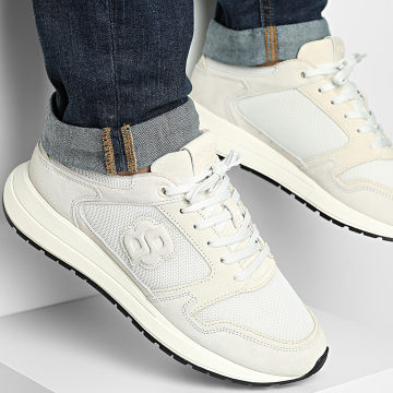 BOSS - Zapatillas Vinston Runner 50554612 Blanco abierto