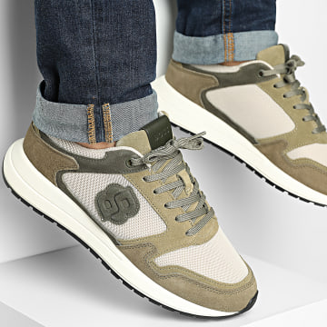 BOSS - Zapatillas Vinston Runner 50554612 Verde Abierto