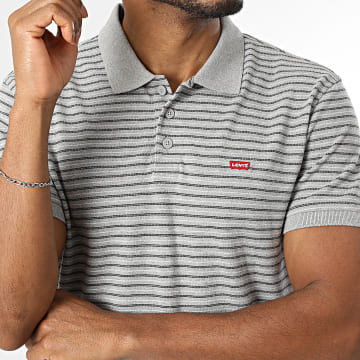 Levi's - Polo maniche corte a righe 35883 Grigio