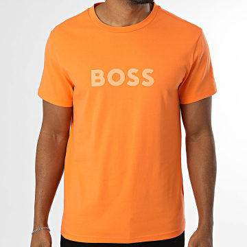 BOSS - Camiseta 50491706 Naranja