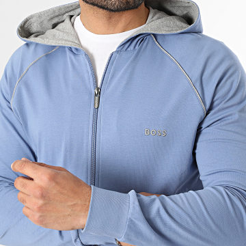 BOSS - Hoodie Zipper Mix And Match 50515313 Hellblau
