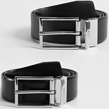 BOSS - Wendbarer Gürtel Otano 50537112 Schwarz Braun