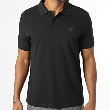 Timberland - Polo Kurzarm Regular Fit Silicon Badge A6HTY Schwarz