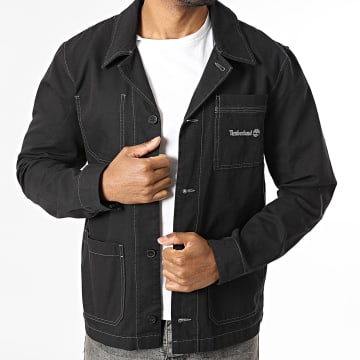 Timberland - Giacca Bottonata Chore Canvas 0YH32 Nero