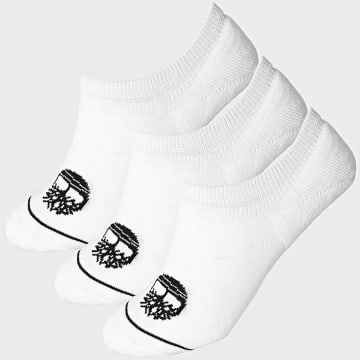 Timberland - Pack van 3 Paar Sneakers Liner Socks A6BJU Wit Zwart