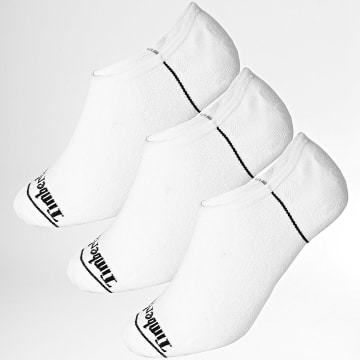 Timberland - Pack van 3 Paar Sneakers Liner Socks A6B9F Wit Zwart