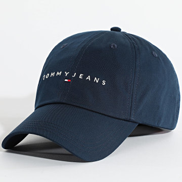 Tommy Jeans - Casquette Linear Logo 2958 Bleu Marine