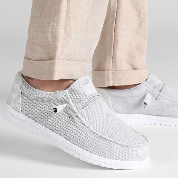 LBO - Mocasín Lona 0021 Gris Claro