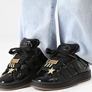 Adidas Originals - Baskets Femme Campus 00s IH4364 Core Black Gold Metallic