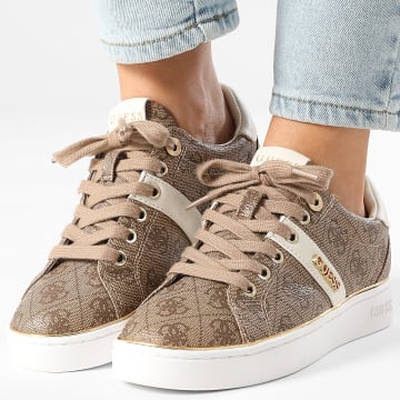 Guess - Baskets Femme FLFBTZFAL12 Beige