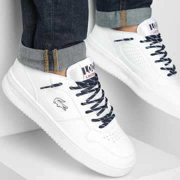 Lacoste - Sneakers L001 Pack 225 Wit Navy Rood x SUPERLACED