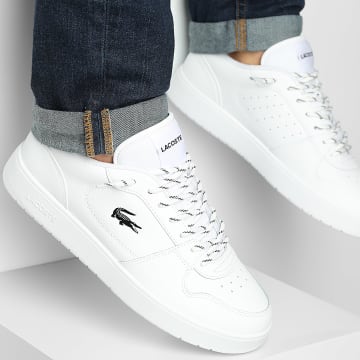 Lacoste - Sneakers Court Ace 225 Wit Zwart x SUPERLACED