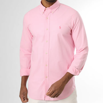 Polo Ralph Lauren - Hemd Langarm Original Player Rosa