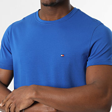 Tommy Hilfiger - T-Shirt Slim Stretch 0800 Blu Reale