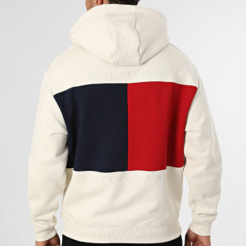 Tommy Hilfiger - Sweat Capuche Flag 2481 Beige