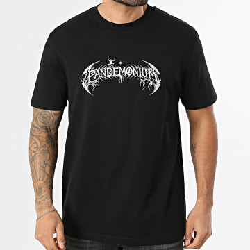 Vald - Tee Shirt Oversize Pandemonium Noir Beige
