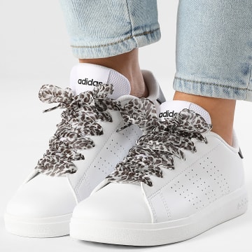 Adidas Sportswear - Baskets Femme Advantage Base 2.0 J IH8123 Cloud White Core Black x SUPERLACED