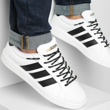 Adidas Sportswear - Sneakers Streettalk JP8275 Footwear White Core Black Gold Metallic x SUPERLACED
