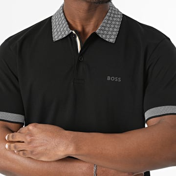 BOSS - Polo Manga Corta Chip Paddy 50554583 Negro