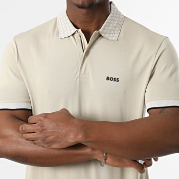 BOSS - Polo Manches Courtes Chip Paddy 50554583 Beige