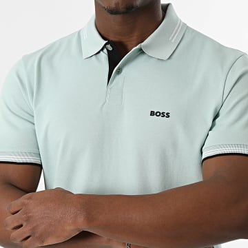 BOSS - Polo Manches Courtes Slim Paul 50506193 Vert Clair