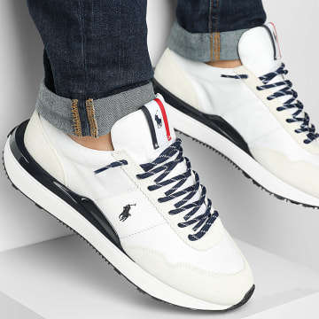 Polo Ralph Lauren - Zapatillas Train 89 White Navy Red x SUPERLACED