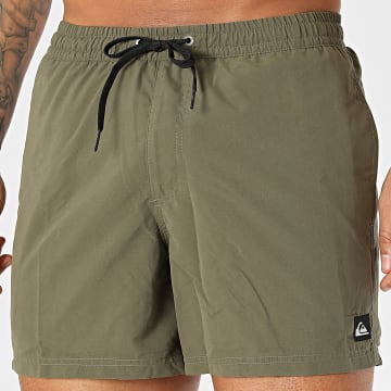 Quiksilver - Short Badehose Everyday Solid Volley EQYJV04120 Kaki Grün