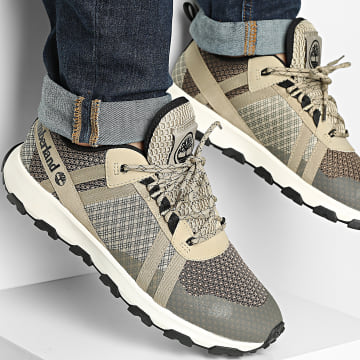 Timberland - Baskets Winsor Trail Lace Up A6BES Light Brown Mesh