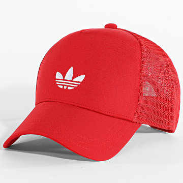 Adidas Originals - Casquette Trucker Curved KC8061 Rouge Blanc